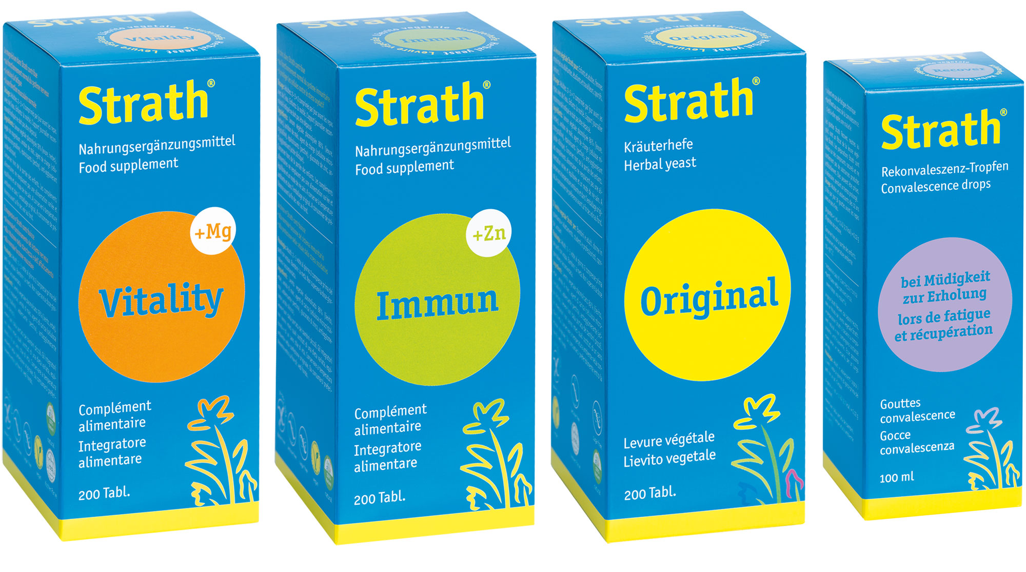 Packaging Design für Bio Strath